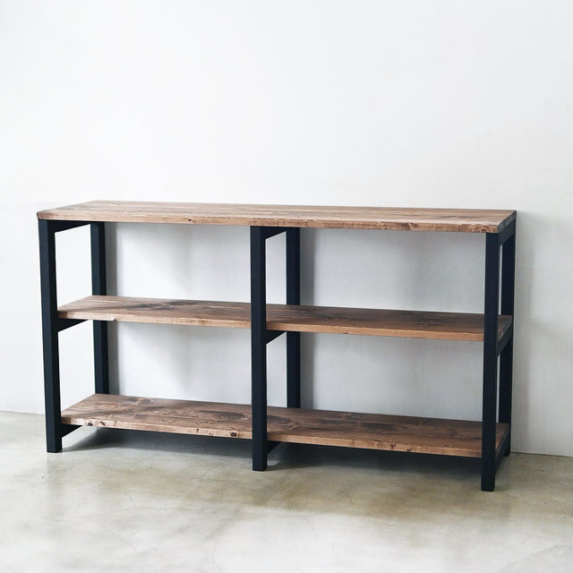 3段 シェルフ【ブラック】