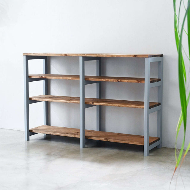 3段 シェルフ【グレー】