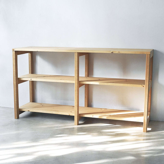 3段 シェルフ【ナチュラル】