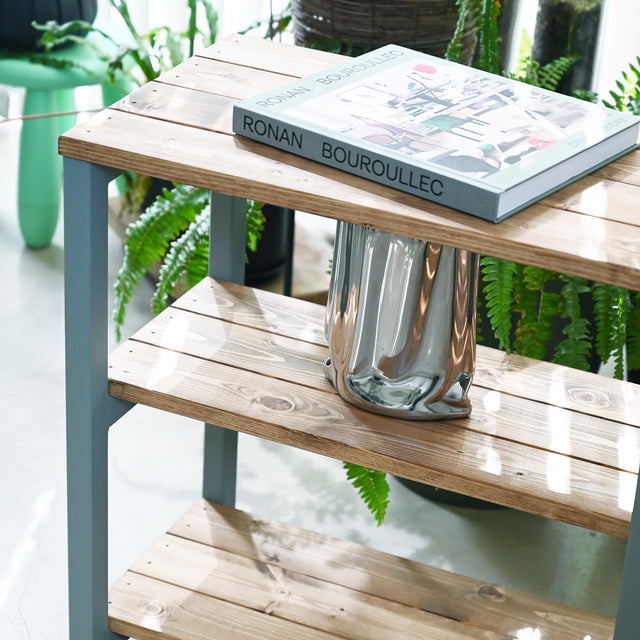 3段 シェルフ【オリーブ】