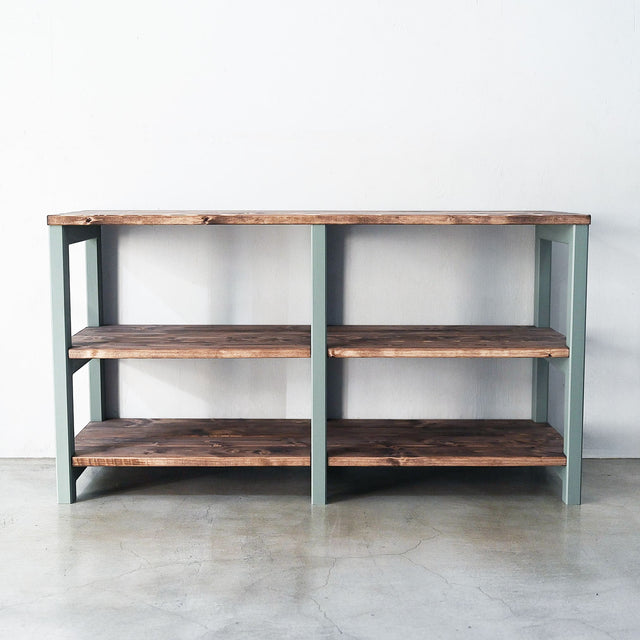 3段 シェルフ【オリーブ】