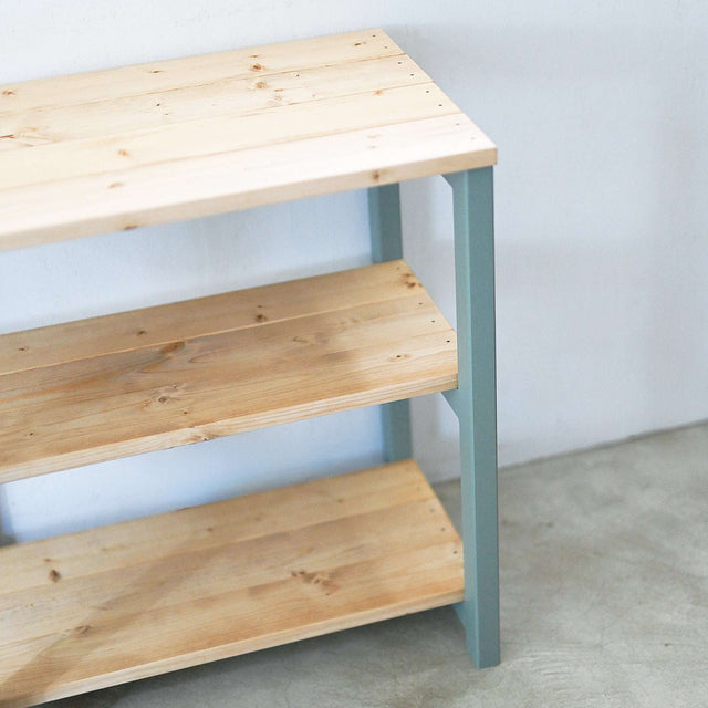 3段 シェルフ【オリーブ】