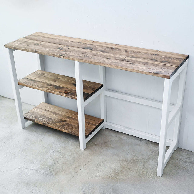 3段 シェルフ【ホワイト】