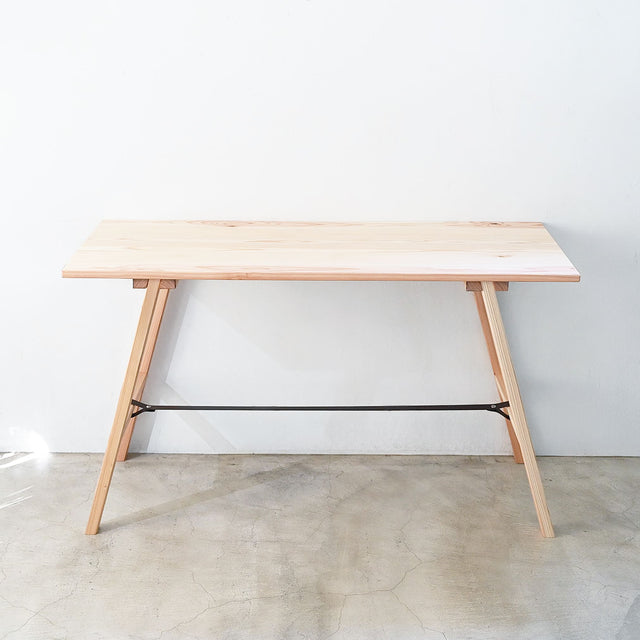 組み立てテーブル【天板 杉無垢材】