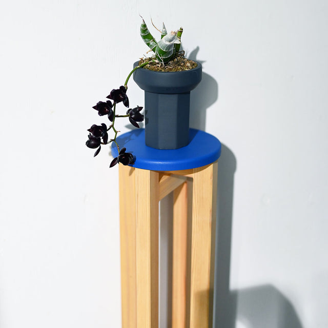 小さなスツール【青】