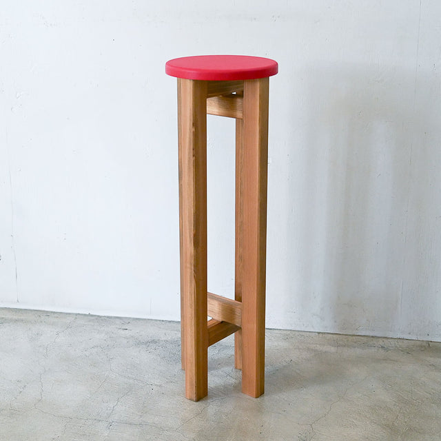 小さなスツール【赤】