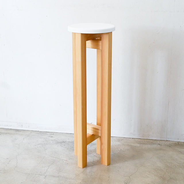 小さなスツール【白】