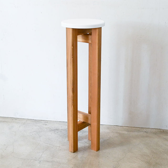 小さなスツール【白】