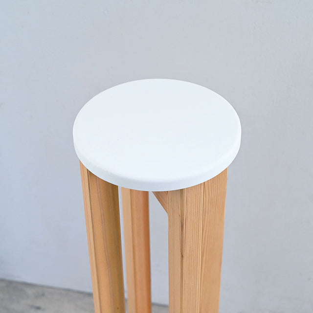 小さなスツール【白】