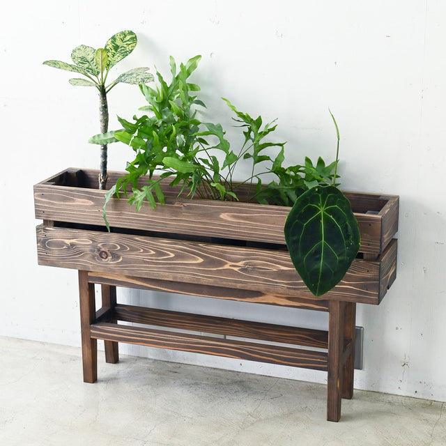 【アウトレット 15%OFF】2way 木箱のベンチ Mサイズ(幅:90cm)