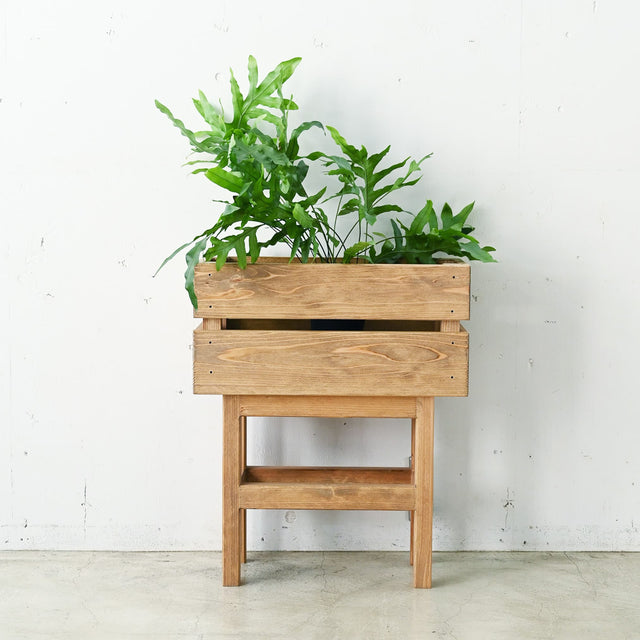 【アウトレット 15%OFF】2way 木箱のベンチ Sサイズ(幅:45cm)