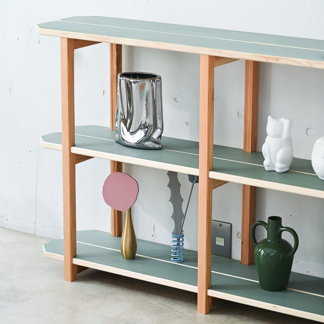 LIKE AN OBJET|シェルフ 120【オリーブ】