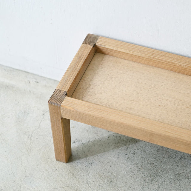 【アウトレット 15%OFF】木製プランタースタンド|プランツテーブル Lサイズ