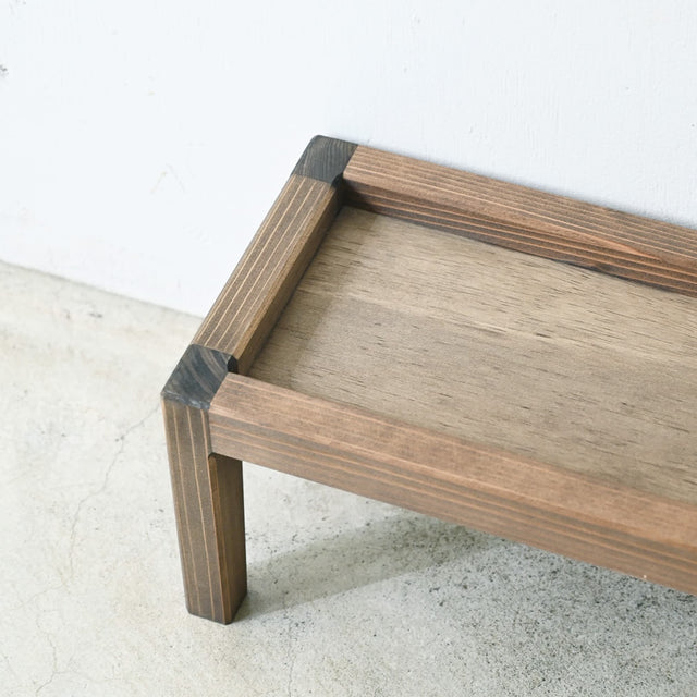 【アウトレット 15%OFF】木製プランタースタンド|プランツテーブル Lサイズ