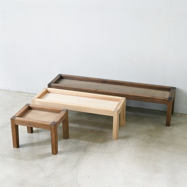 木製プランタースタンド|プランツテーブル Mサイズ