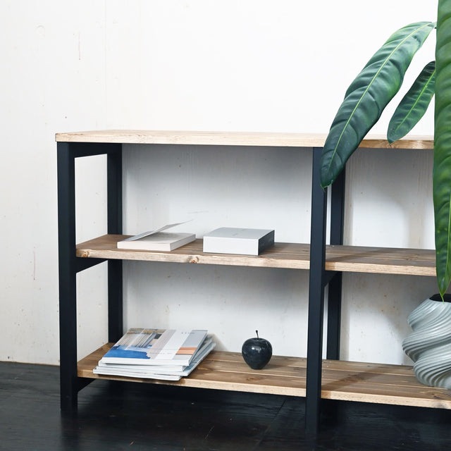 3段 シェルフ【ブラック】