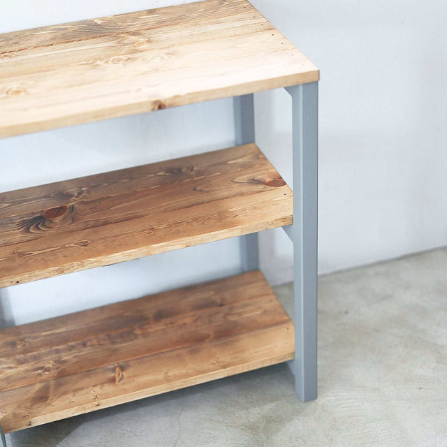 3段 シェルフ【グレー】