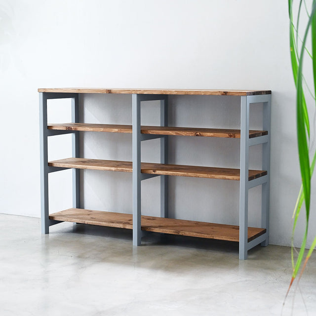 3段 シェルフ【グレー】