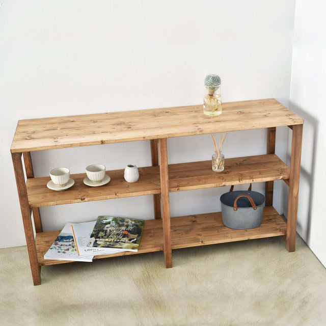 3段　シェルフ【ナチュラル】