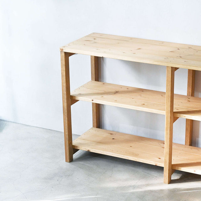 3段　シェルフ【ナチュラル】