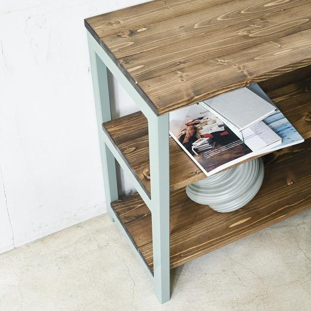 3段 シェルフ【オリーブ】