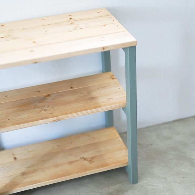 3段 シェルフ【オリーブ】