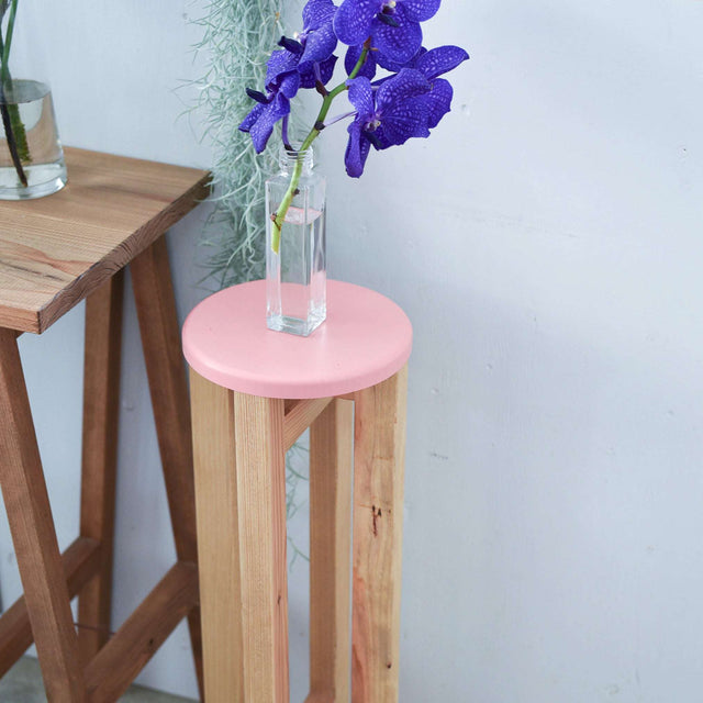 小さなスツール【ピンク】