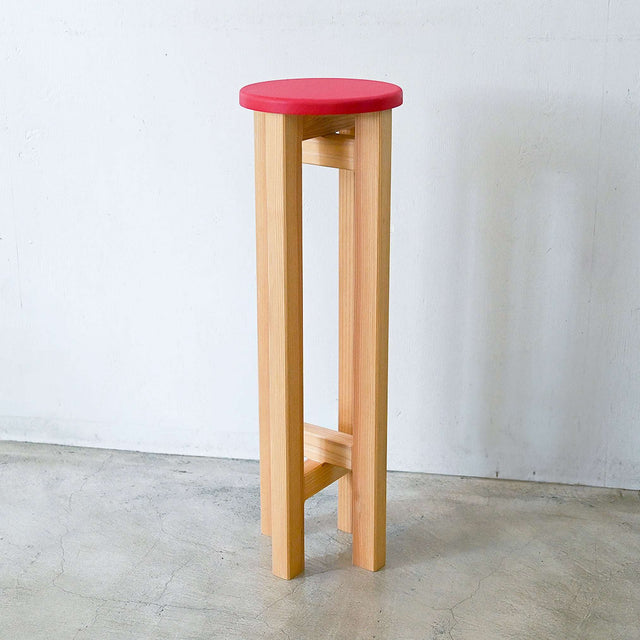 小さなスツール【赤】