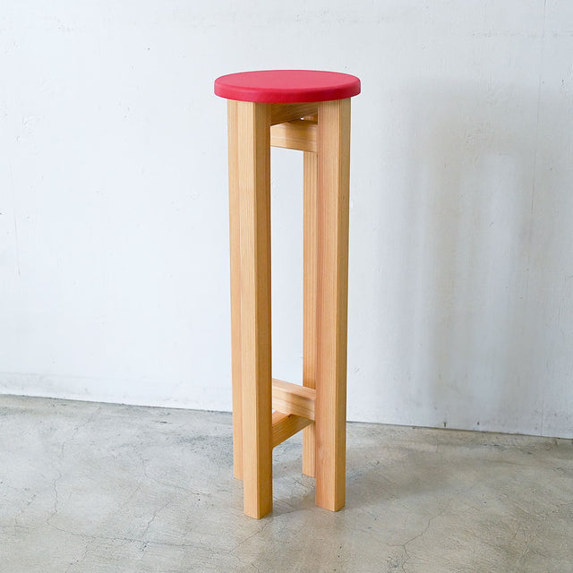 小さなスツール【赤】