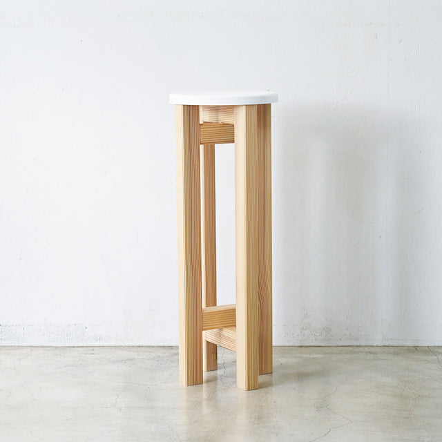 小さなスツール【白】アウトレット