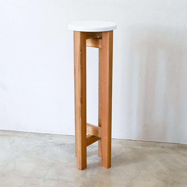 小さなスツール【白】