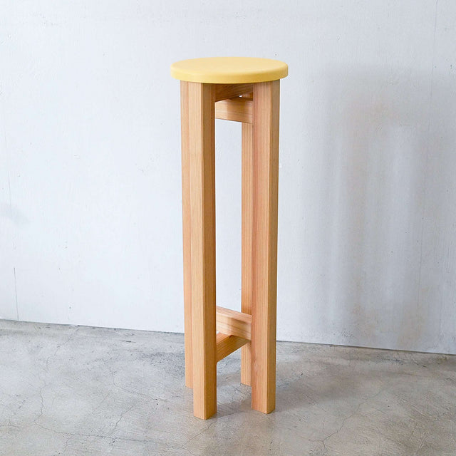 小さなスツール【黄】