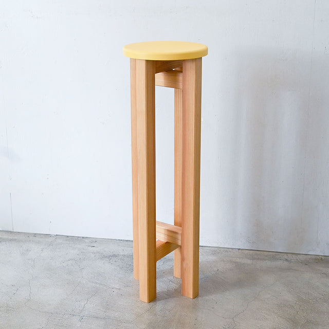 【アウトレット 10%OFF】 小さなスツール【黄】