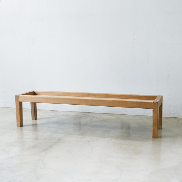 【アウトレット 15%OFF】木製プランタースタンド｜プランツテーブル Lサイズ