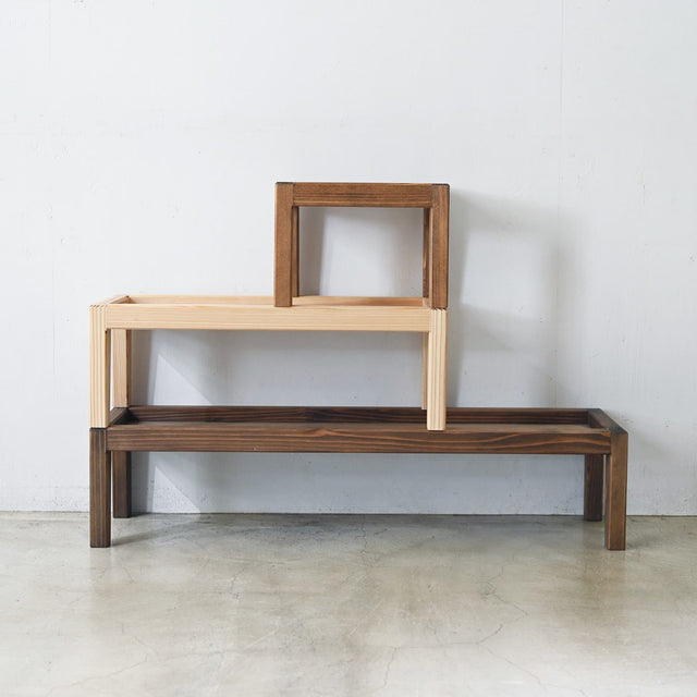 木製プランタースタンド｜プランツテーブル Mサイズ